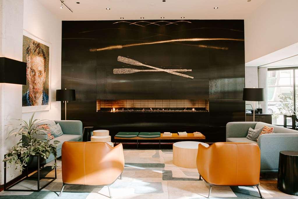 穆拉诺酒店 塔科马 内观 照片 The interior of the lobby at the Hotel 57